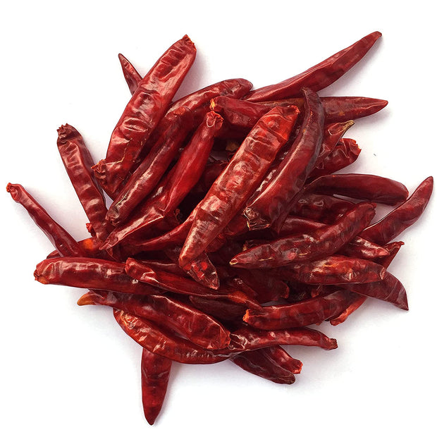 Pure Whole Premium Dried Red Chilli, (3.5ox/100g) Ceylon Flavors - Fresh and Pure